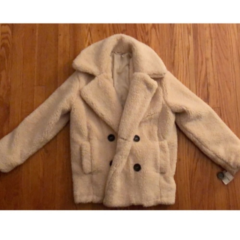 Teddy fur peacoat